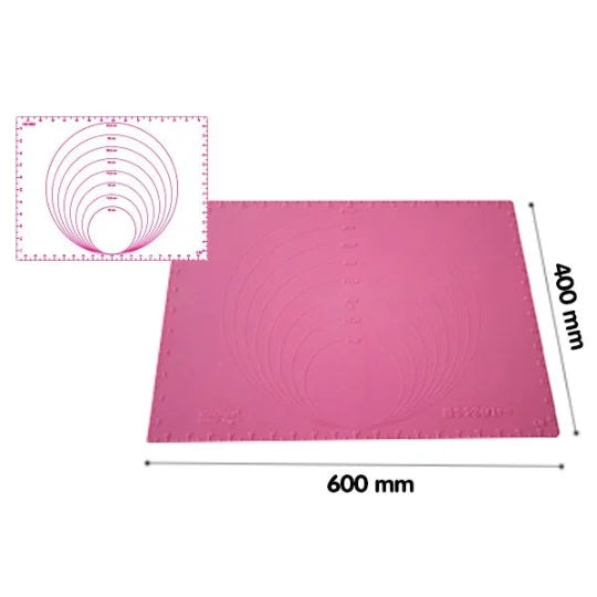 Tapis de cuisine avec marquage - SilikoMart - Tapis de cuisson - - La Guilde Culinaire