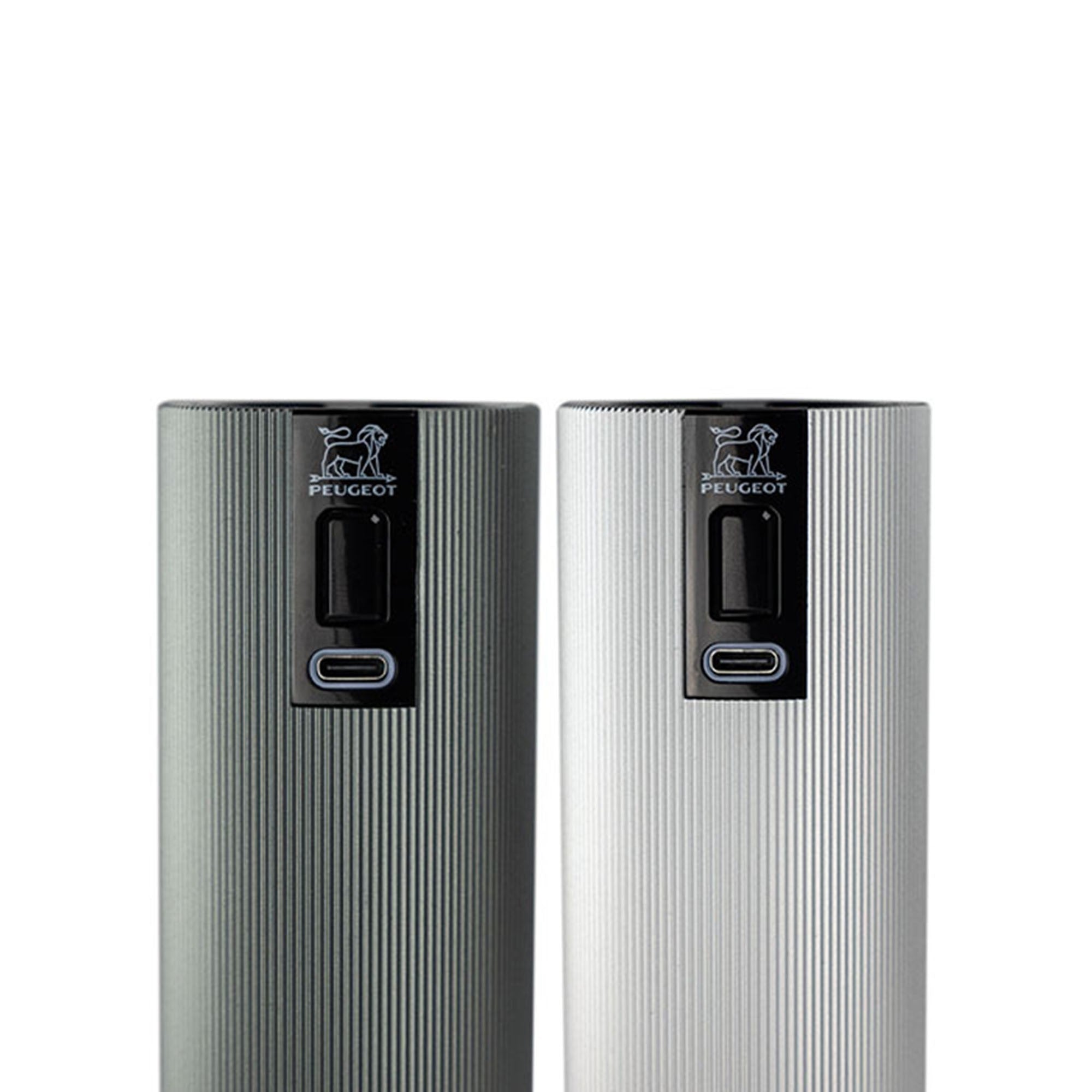 Coffret de 2 moulins à sel et poivre électriques "Line" - Peugeot - Peugeot - Moulin à poivre, sel, et épices - - La Guilde Culinaire