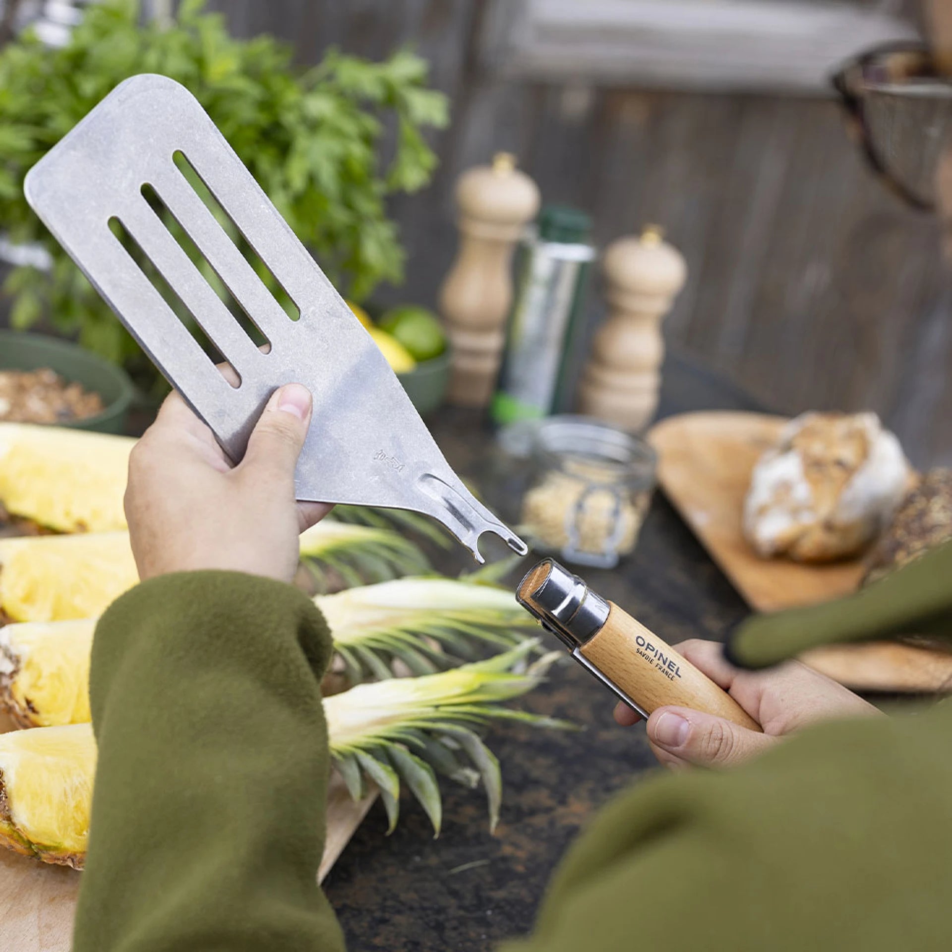 Set Barbecue - Opinel    - Opinel - Accessoire pour BBQ -  - La Guilde Culinaire