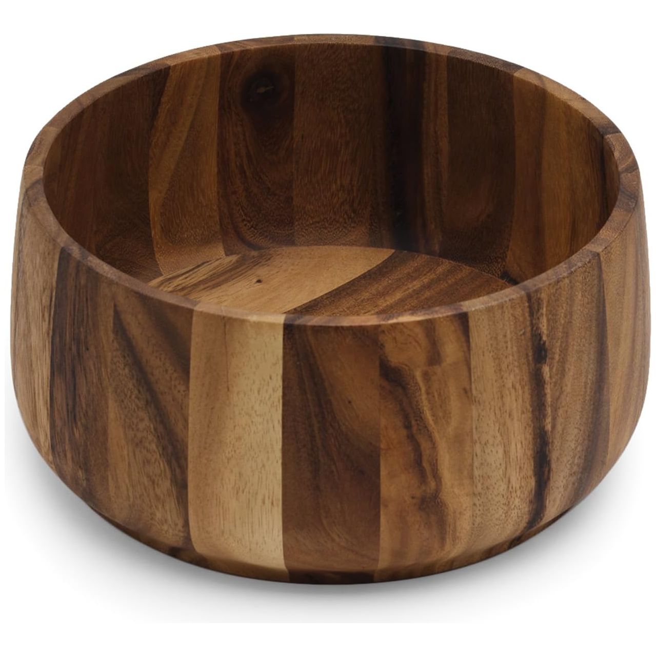 Saladier tulipe en bois d'acacia    - Ironwood - Bol à salade -  - La Guilde Culinaire