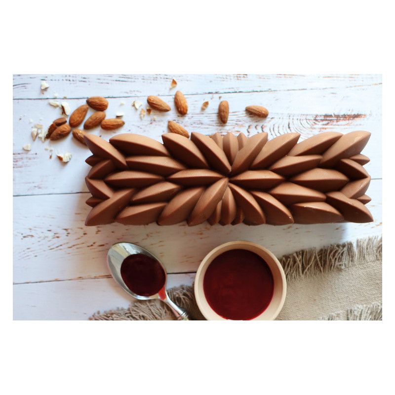 Moule silicone bûche 3D Instant    - Scrapcooking - Moule à bûche -  - La Guilde Culinaire
