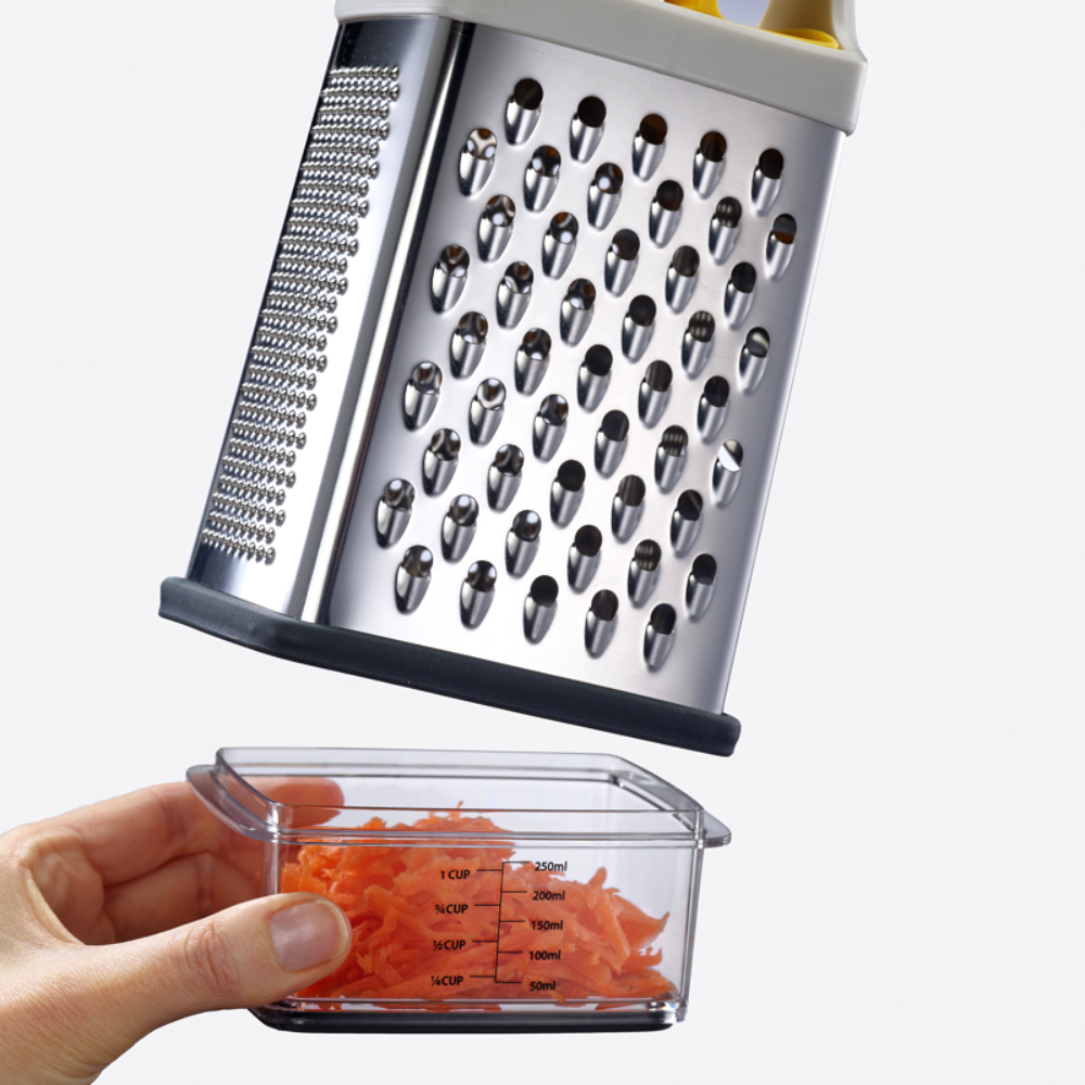 Multi-Grip Râpe avec boîtier - Joseph Joseph - Râpe et zesteur - - La Guilde Culinaire