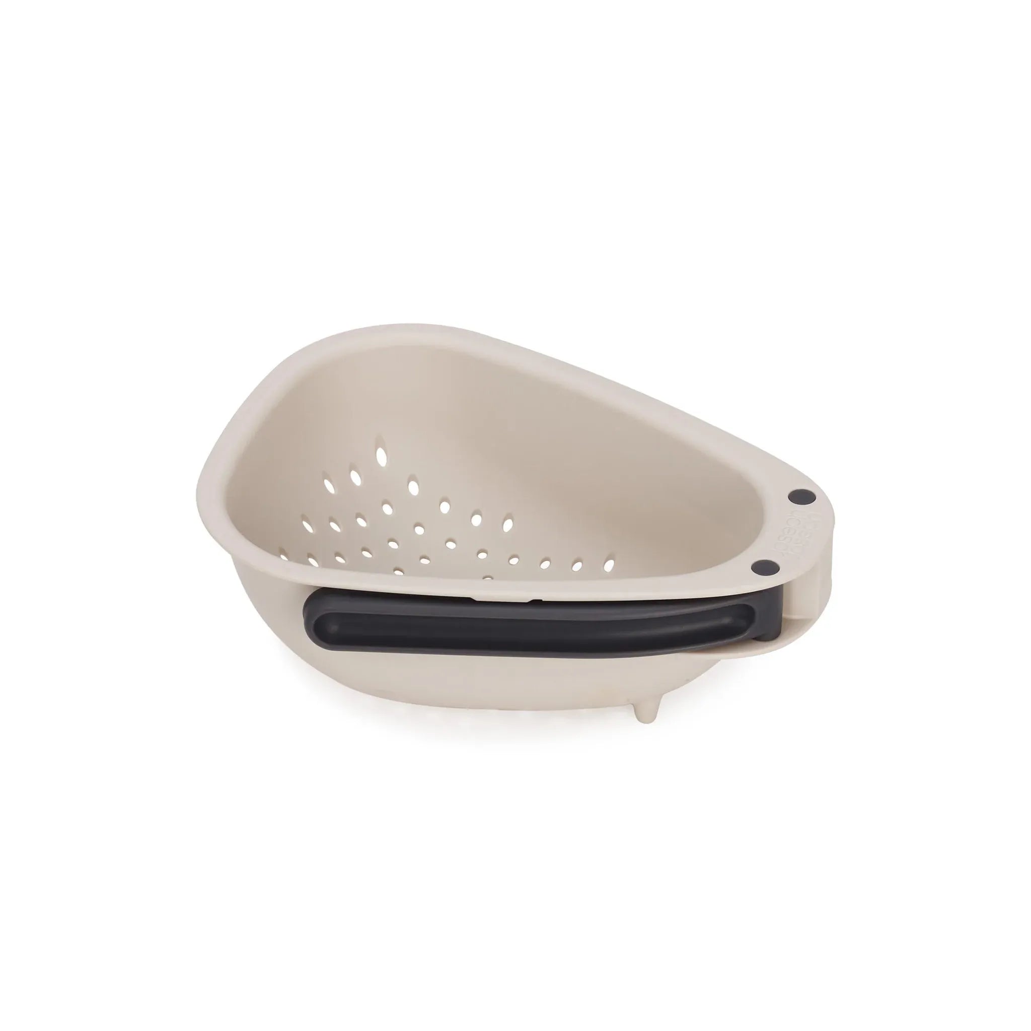 Mini passoire blanche Droplet avec poignée pliable - Joseph Joseph - Passoire et écumoire - - La Guilde Culinaire