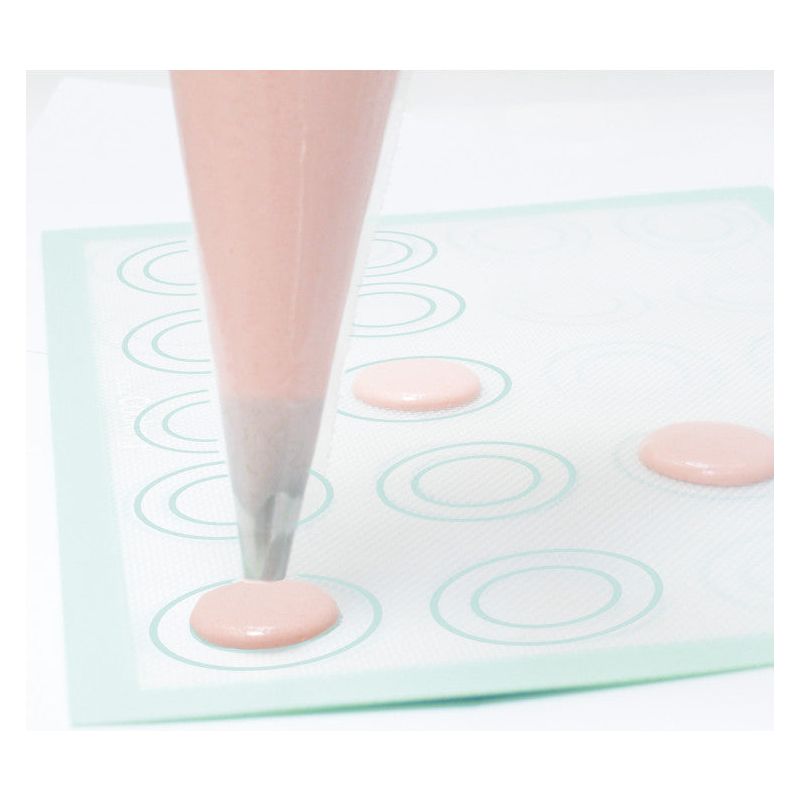Tapis silicone en fibre de verre choux/éclair/macaron    - Scrapcooking - Tapis de pâtisserie -  - La Guilde Culinaire