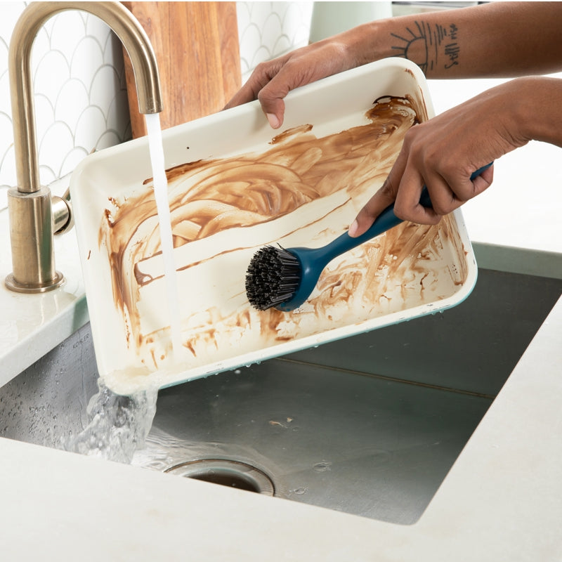 CLEAN OCEAN Brosse à vaisselle robuste - Full Circle - Brosse de nettoyage - - La Guilde Culinaire