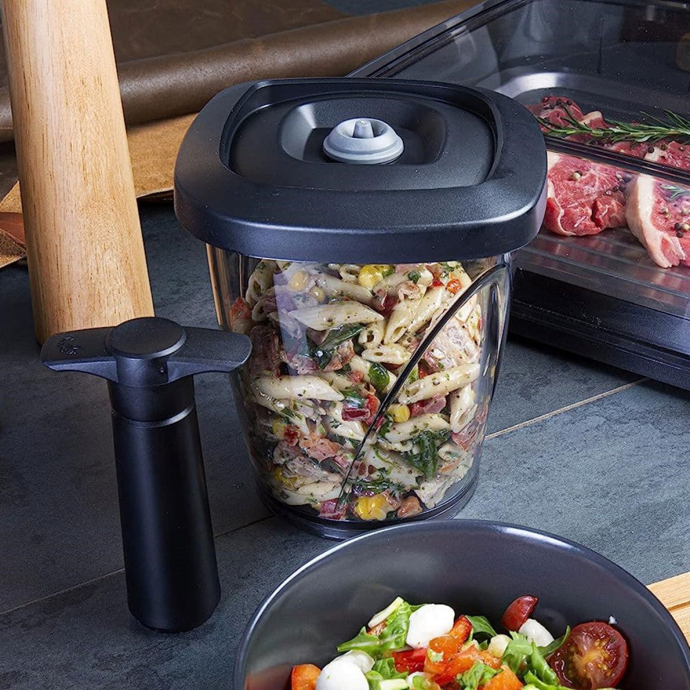 Boîte de conservation du café sous vide 1.3L/44 oz - Vacu Vin * - Vacu Vin - Verseur à vin - - La Guilde Culinaire
