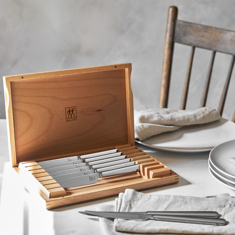 Ensemble de 8 couteaux à steak ZWILLING CONTEMPORARY    - Zwilling - Ensemble de couteaux -  - La Guilde Culinaire
