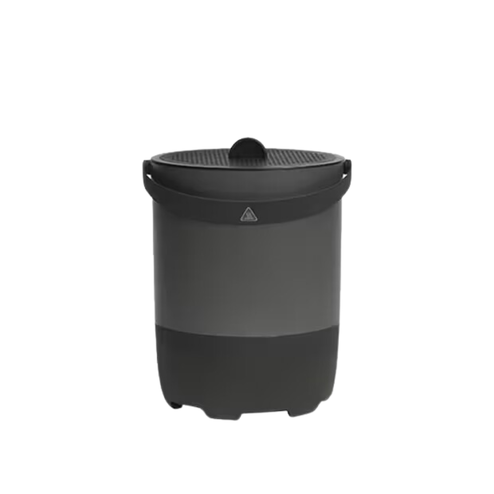 Seau et couvercle Eco 5 ! Ardoise - Vitamix - Accessoire pour broyeur de déchets alimentaires - 71957 - La Guilde Culinaire