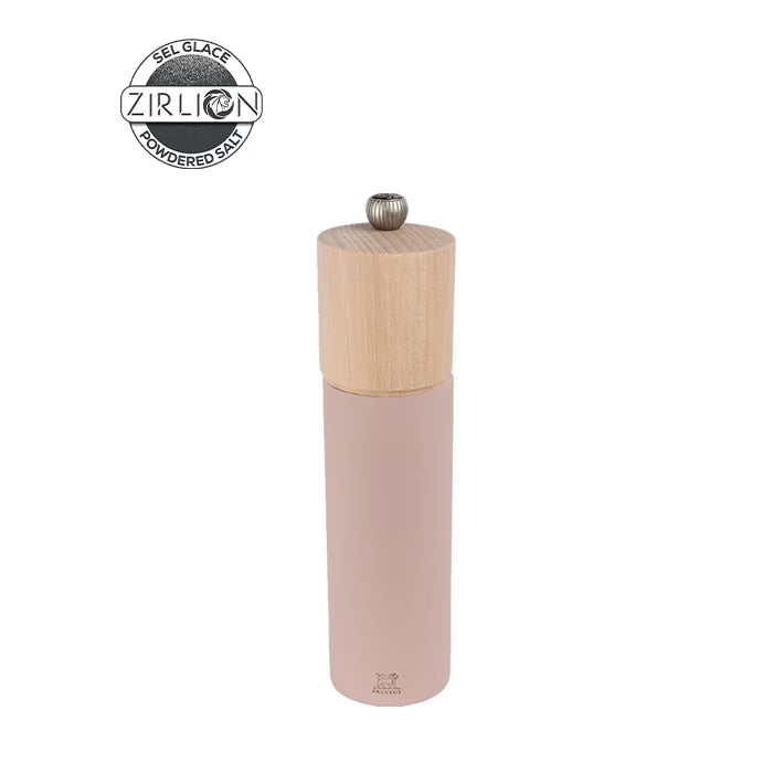 Moulin à sel manuel en bois, 21 cm - 8 po Rose pétale - Peugeot - Moulin à sel - 4642200 - La Guilde Culinaire