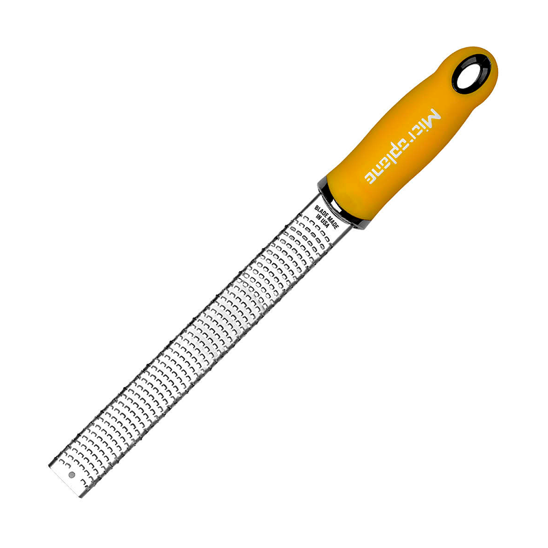 Zesteur-Râpe - Série Premium (Jaune moutarde), Microplane    - Microplane - Râpe et zesteur -  - La Guilde Culinaire