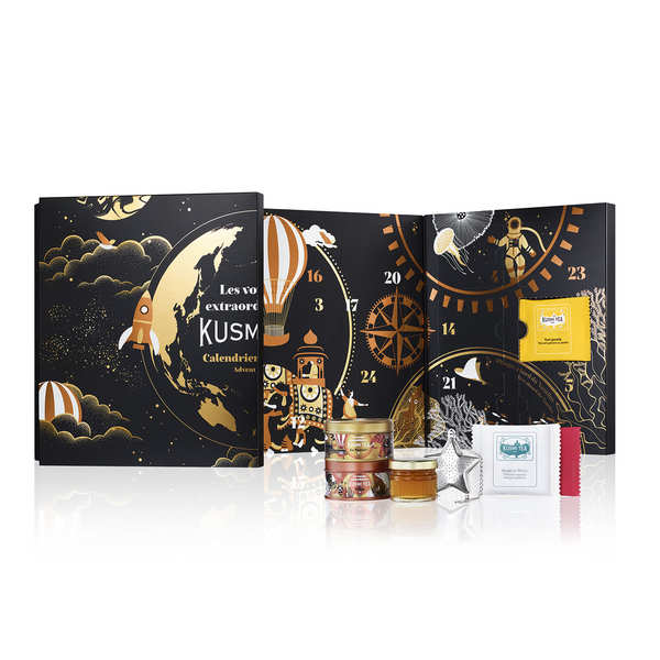 Calendrier de l'Avent Kusmi Tea Bio - Boite abimé - Kusmi Tea - Calendrier de l'avent - - La Guilde Culinaire
