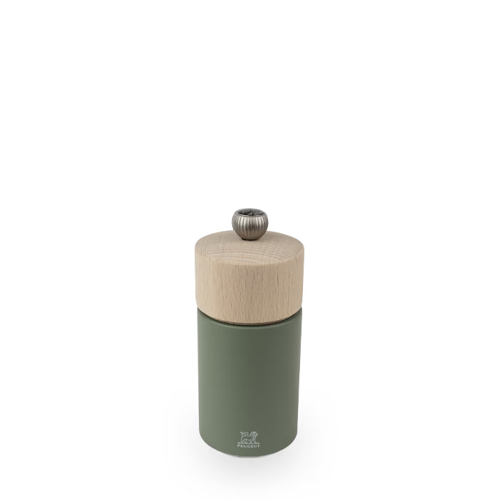 Moulin à poivre manuel en bois - Boreal 12cm Vert fougère - Peugeot - Moulin à poivre - 48174 - La Guilde Culinaire