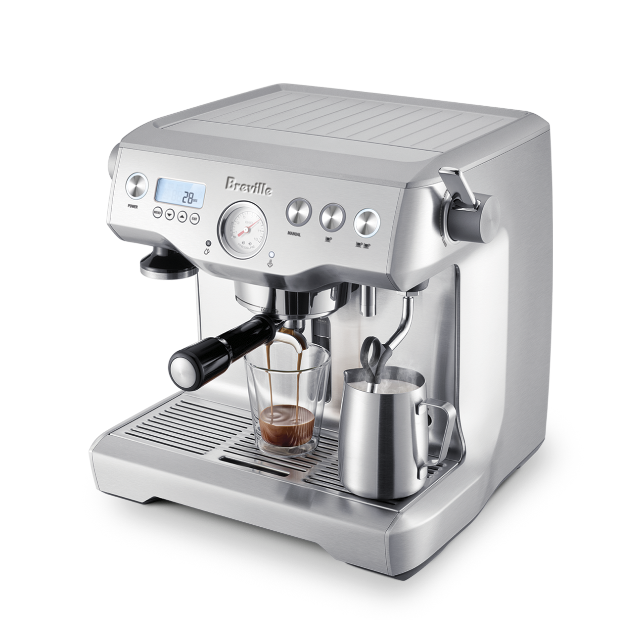 Machine à espresso The Dual Boiler - Breville - Machine à espresso - - La Guilde Culinaire