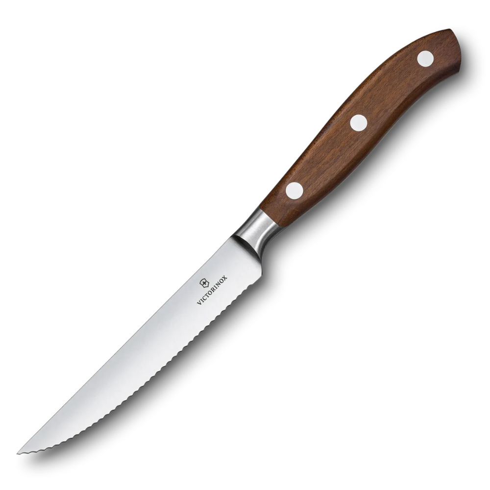 Grand Maître Wood Couteau à steak ! - Victorinox - Couteau à steak - - La Guilde Culinaire