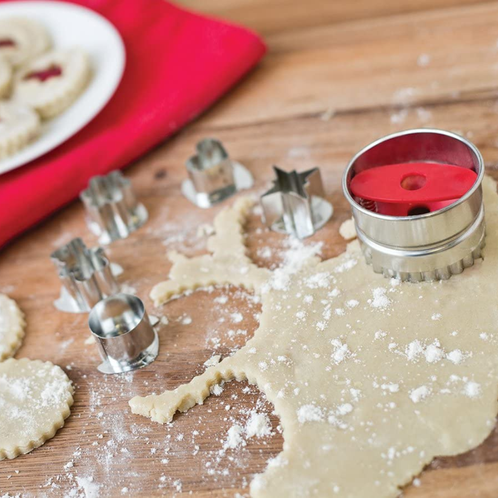 Set d'emporte-pièces Linzer, 6 pcs - Fox Run - Emporte-pièce - - La Guilde Culinaire