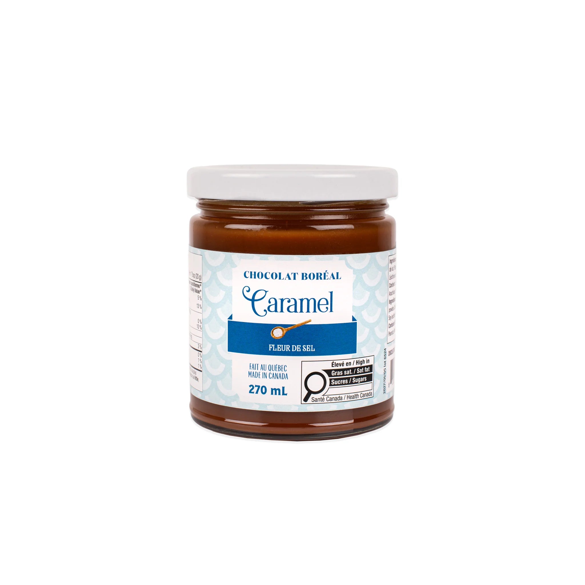 Tartinade caramel fleur de sel - Chocolat Boréal - Tartinade - - La Guilde Culinaire