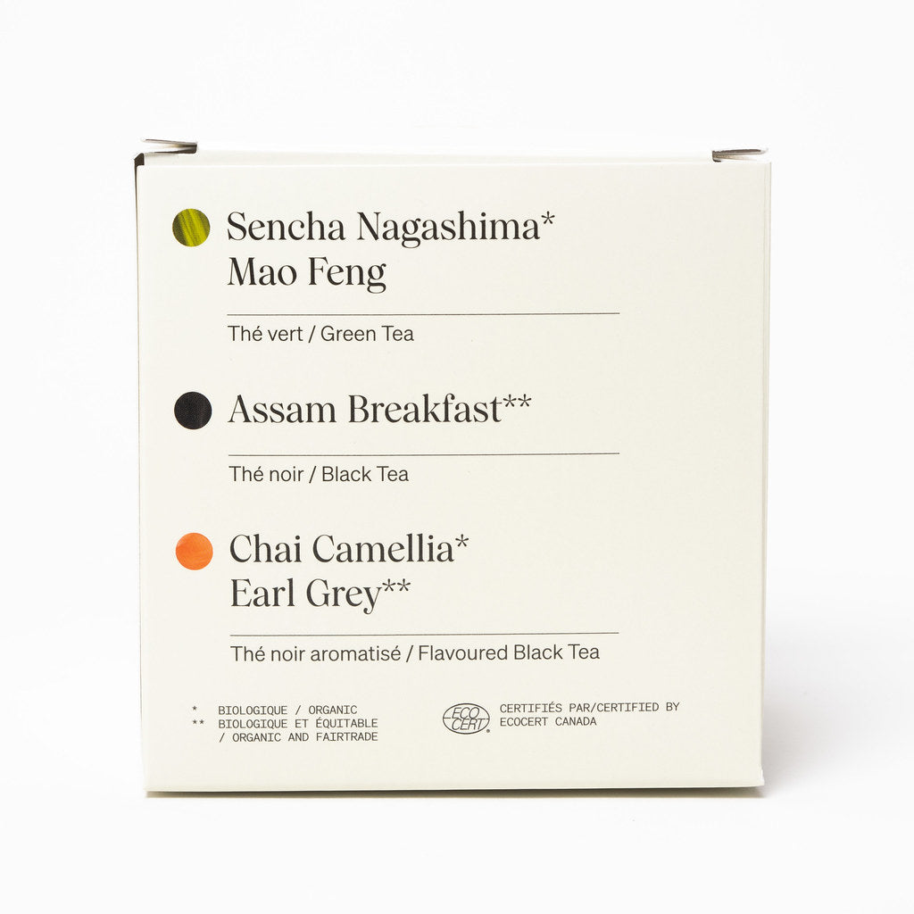 Exploration (boîte de 9 sachets différents) - Camellia Sinensis - Thé et infusion - - La Guilde Culinaire