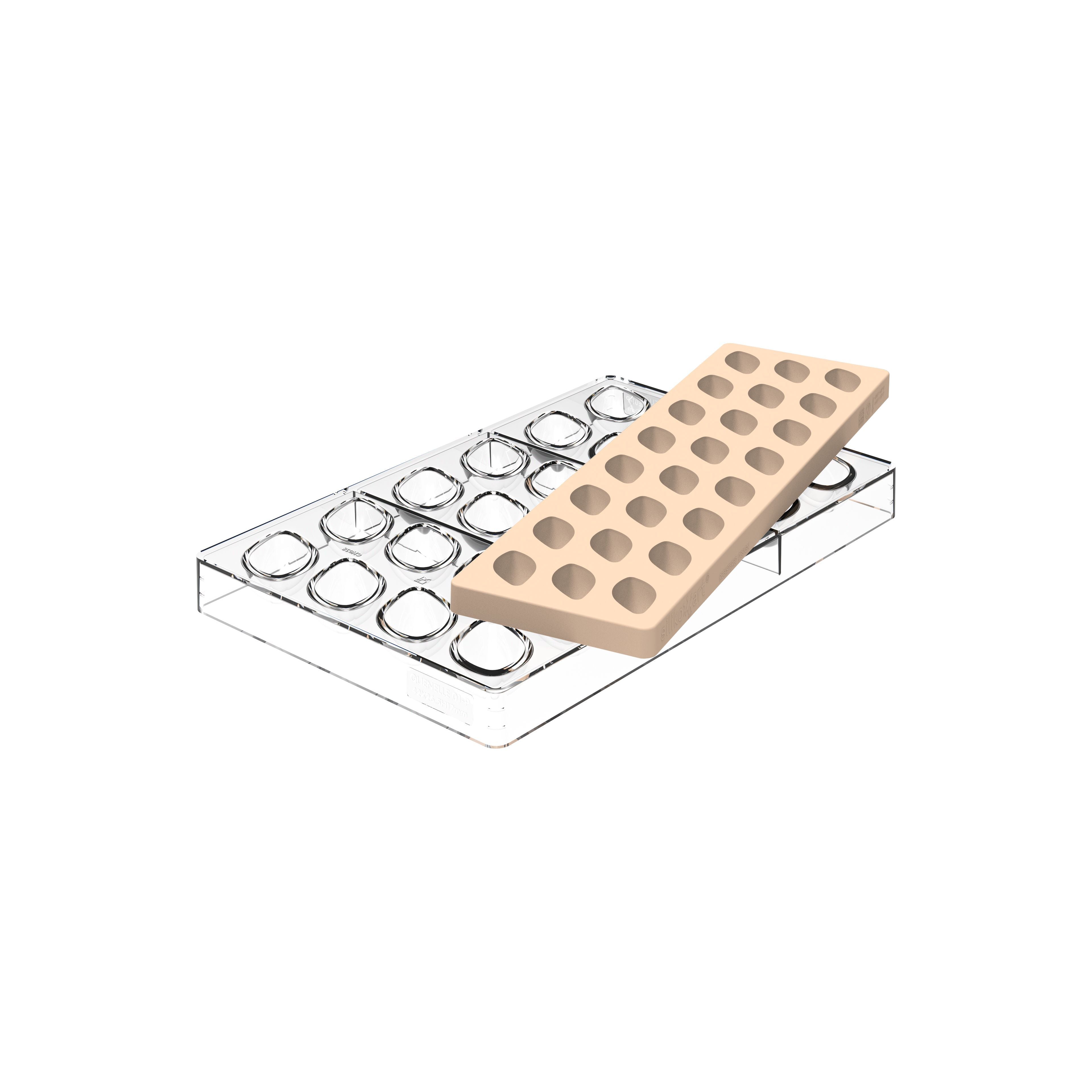 Moule pour chocolat Kit Quenelle 01 - SilikoMart - Moule pour chocolat - - La Guilde Culinaire