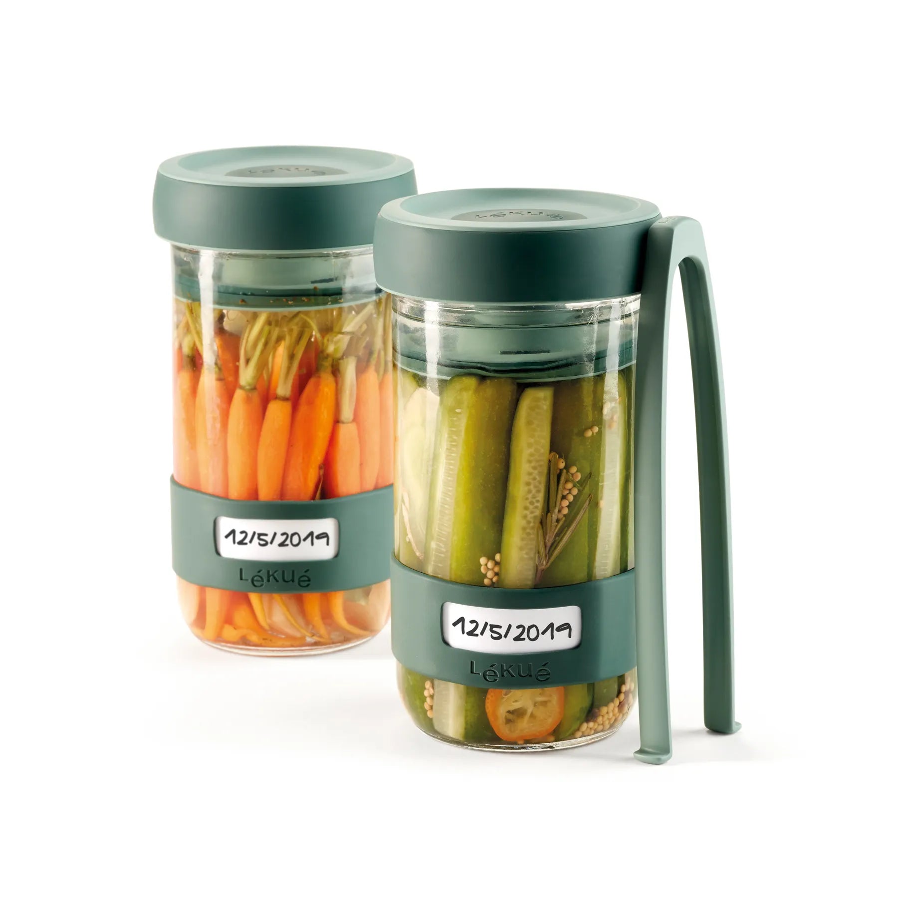 Kit Pickles    - Lékué - Pots de fermentation et saloirs -  - La Guilde Culinaire