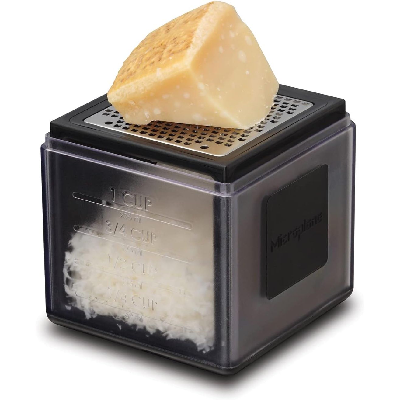 Cube Râpe 3 côtés, récupère, mesure et protège - Microplane - Râpe et zesteur - - La Guilde Culinaire