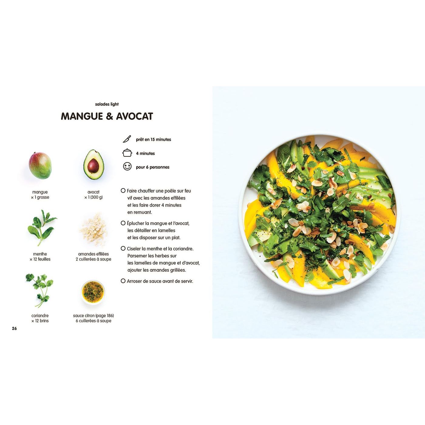 Salades complètes - Marabout - Livre de cuisine - - La Guilde Culinaire
