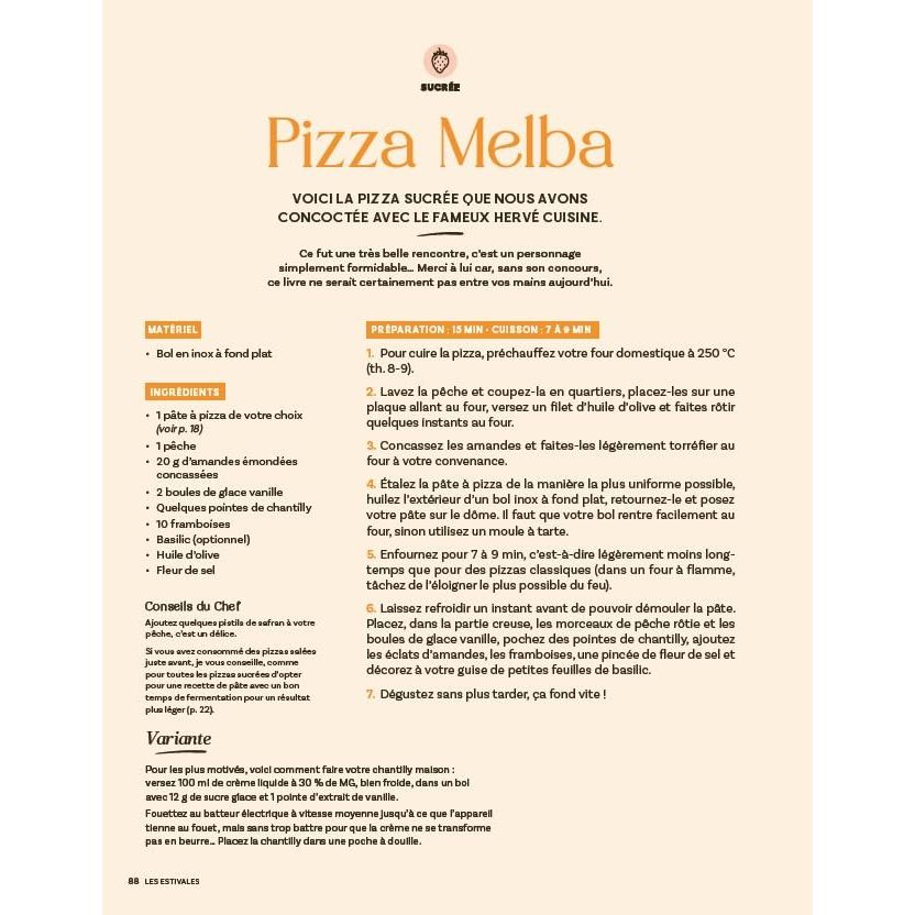 Pizza Gabriel - Albin Michel Ed. - Livre de cuisine - - La Guilde Culinaire