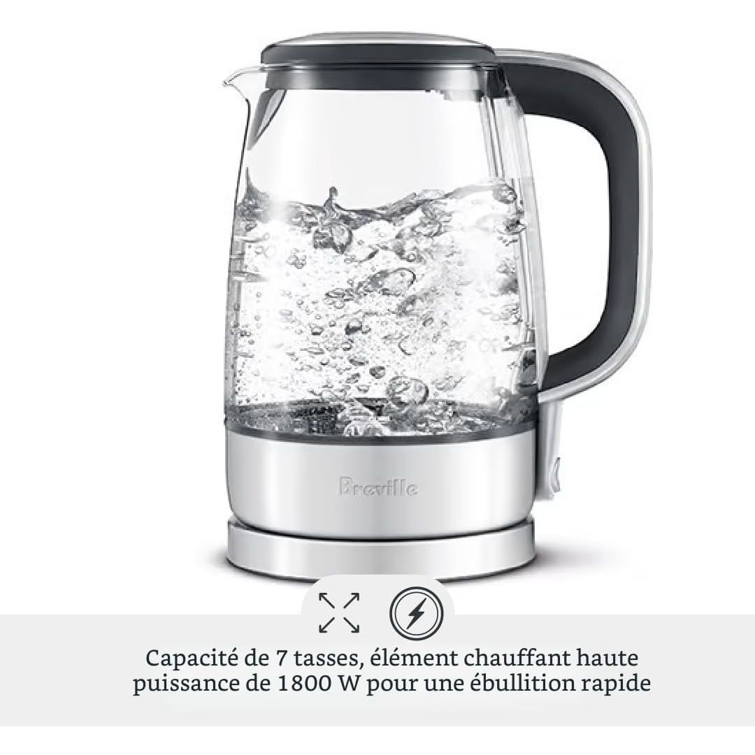 Bouilloire The Crystal Clear - Breville - Bouilloire - - La Guilde Culinaire