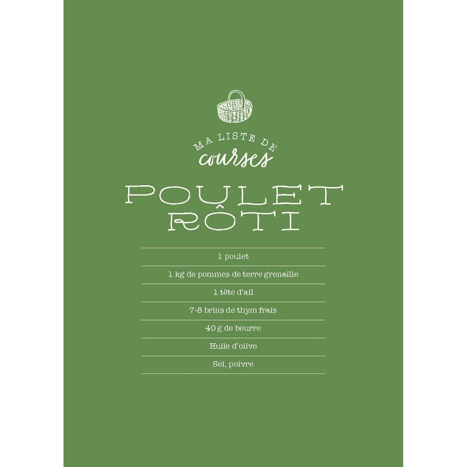 Mon petit carnet gourmand - Petits plats maison - Marabout - Livre de cuisine - - La Guilde Culinaire
