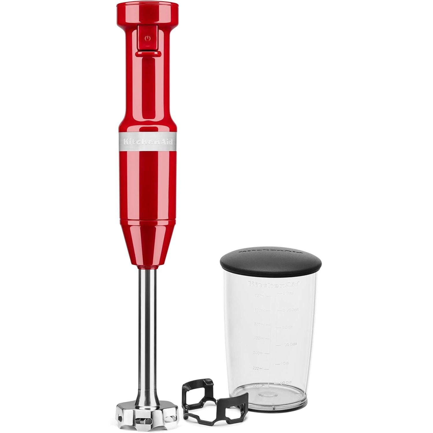 Mélangeur à main à Vitesse variable Rouge Empire - Kitchenaid - Mélangeur à main - KHBV53ER - La Guilde Culinaire