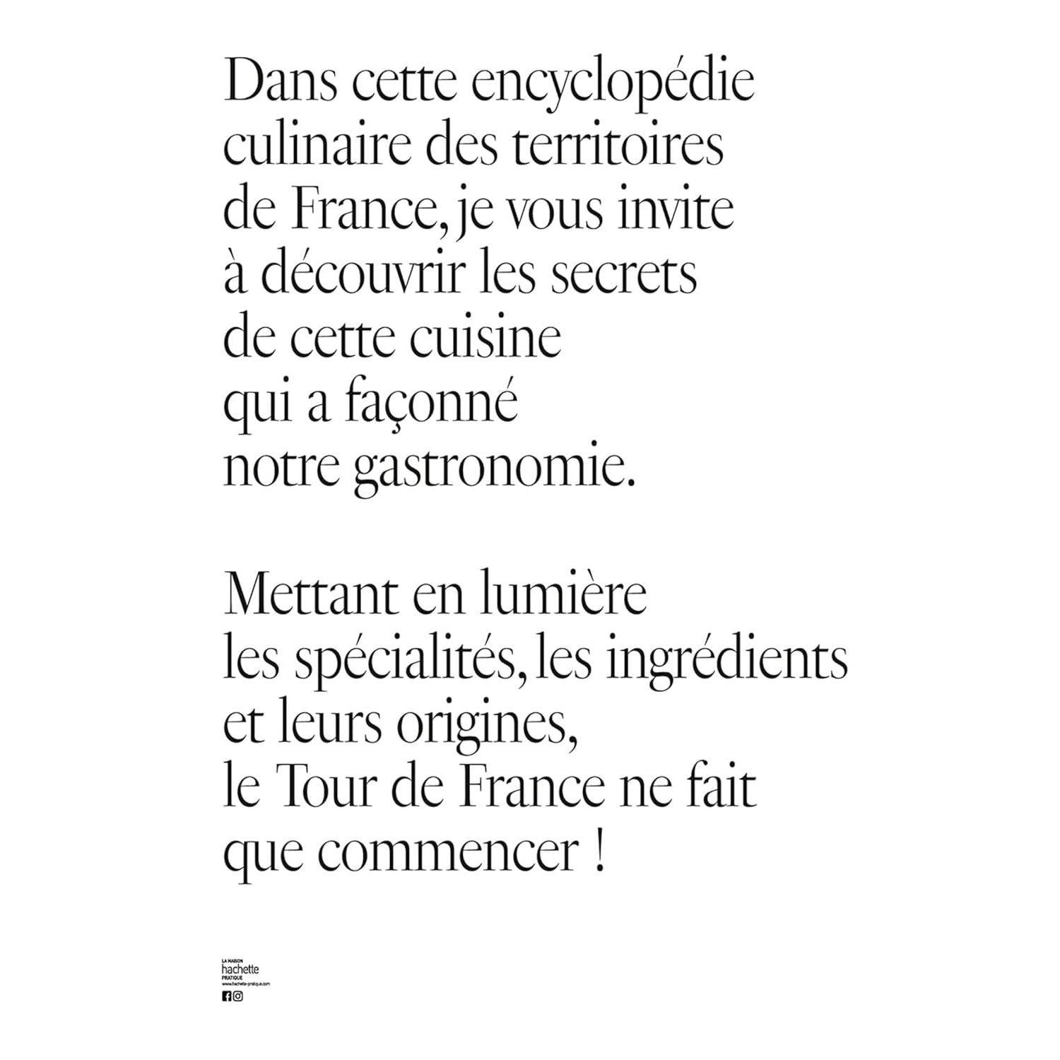 Encyclopédie culinaire des territoires de France - Hachette Ed. - Livre d'alcool et boisson - - La Guilde Culinaire