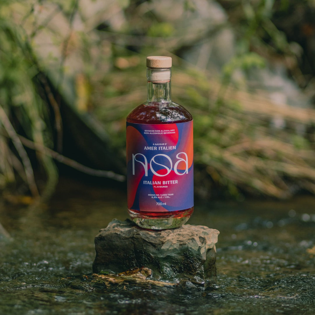 Amer italien sans alcool - 700ml    - Monsieur Cocktail - Spiritueux sans alcool -  - La Guilde Culinaire
