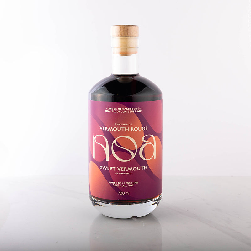 Vermouth rouge sans alcool - 700ml    - Monsieur Cocktail - Spiritueux sans alcool -  - La Guilde Culinaire