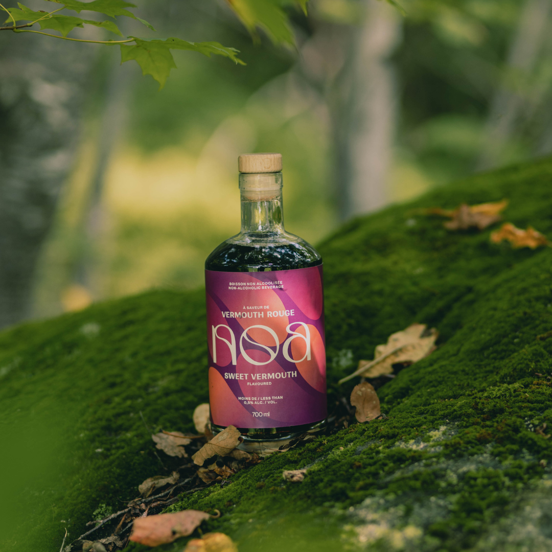 Vermouth rouge sans alcool - 700ml    - Monsieur Cocktail - Spiritueux sans alcool -  - La Guilde Culinaire