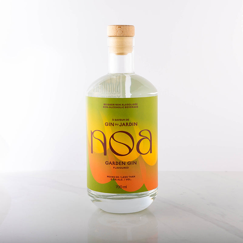 Gin du jardin sans Alcool - 700ml    - Monsieur Cocktail - Spiritueux sans alcool -  - La Guilde Culinaire