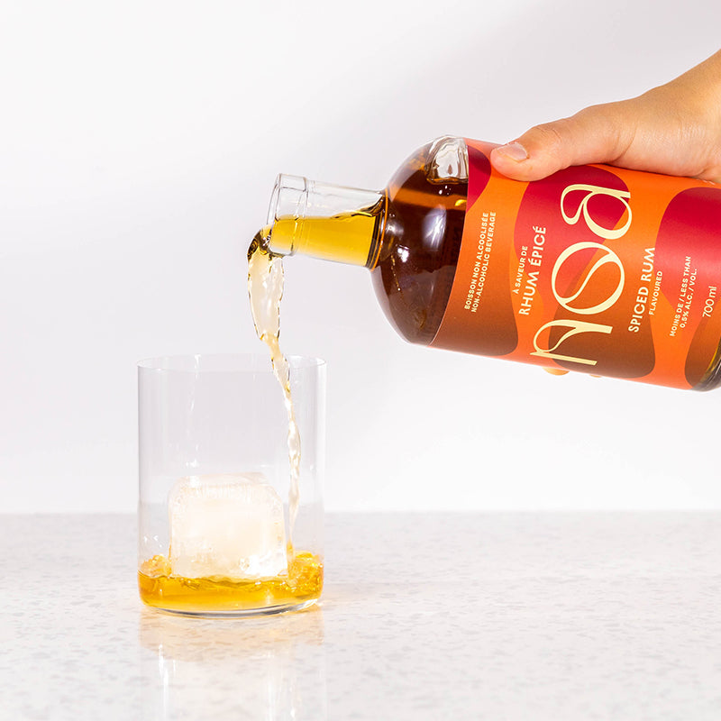 Rhum épicé sans alcool - 700ml    - Monsieur Cocktail - Spiritueux sans alcool -  - La Guilde Culinaire
