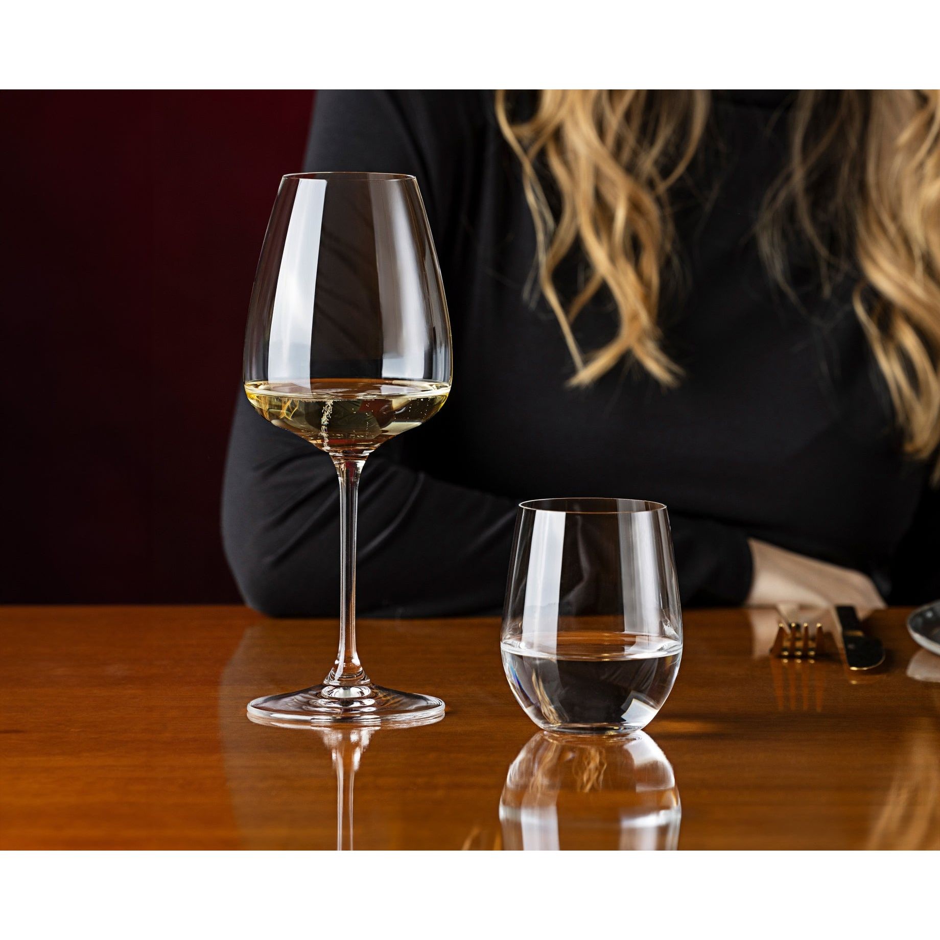 Ensemble de 2 verres Riedel à vin blanc/champagne/spritz - Grape    - Riedel - Verre à vin -  - La Guilde Culinaire