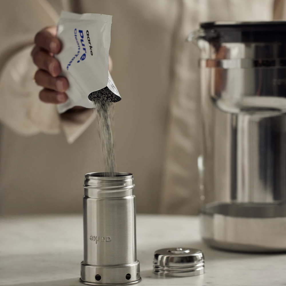 Pichet filtrant à eau Purificateur Large - Aarke - Entretien de machine à café - - La Guilde Culinaire