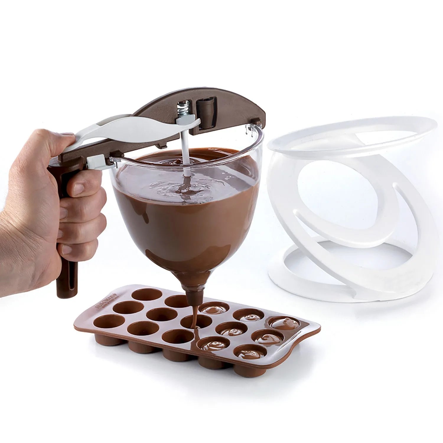 Entonnoir à chocolat - SilikoMart - Entonnoir à chocolat - - La Guilde Culinaire