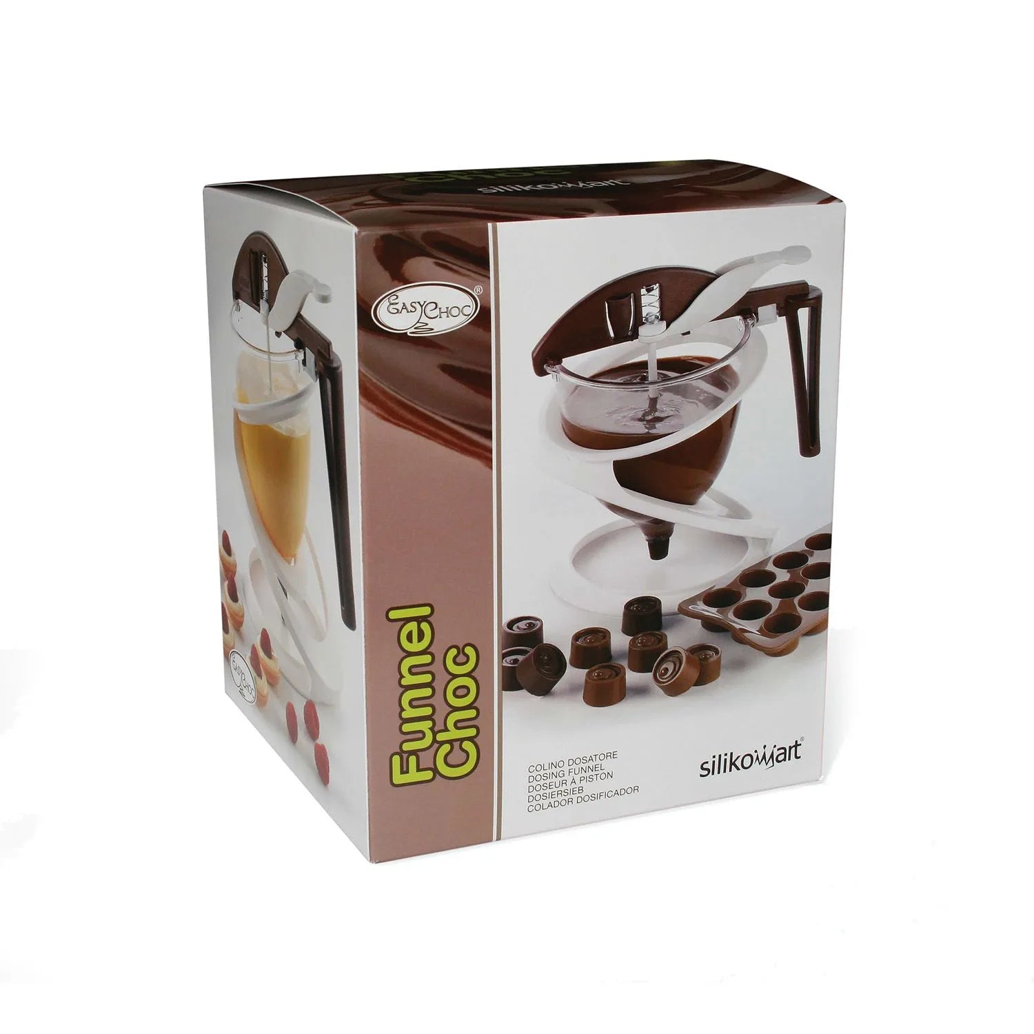 Entonnoir à chocolat - SilikoMart - Entonnoir à chocolat - - La Guilde Culinaire