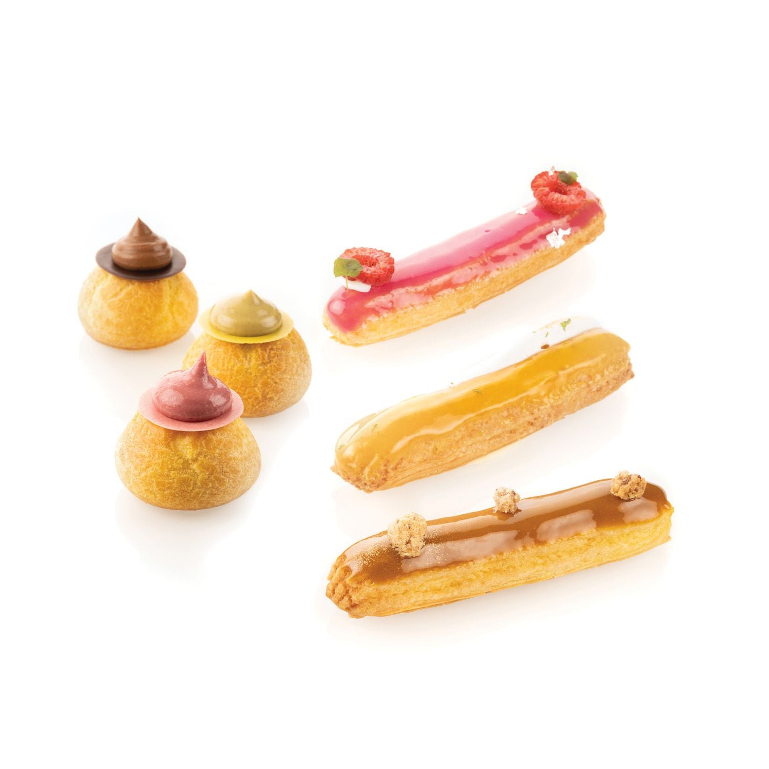 Tapis en silicone Éclair & choux - SilikoMart - Tapis de cuisson - - La Guilde Culinaire