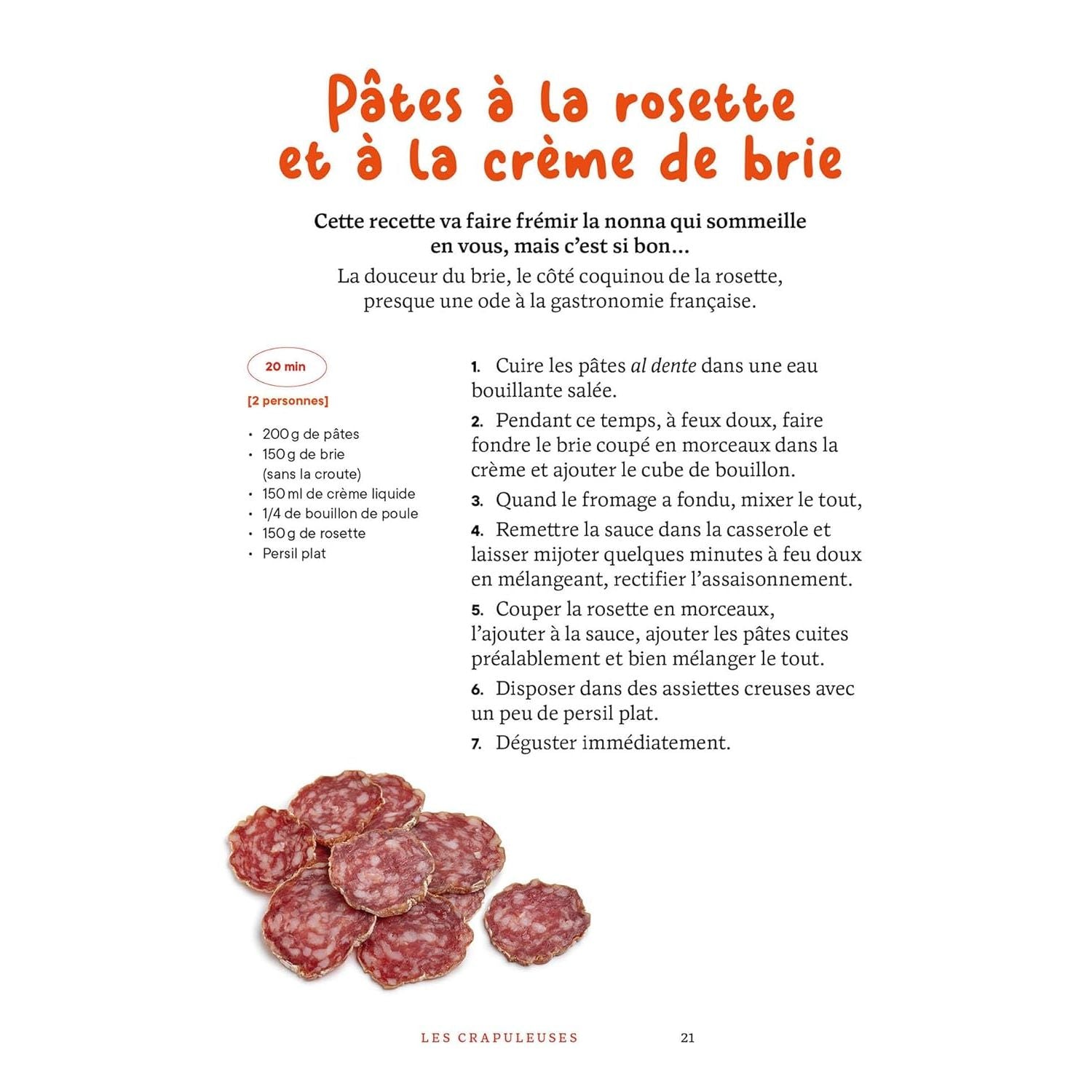 Les pâtes, c'est vraiment la vie - Kennes - Livre de cuisine - - La Guilde Culinaire