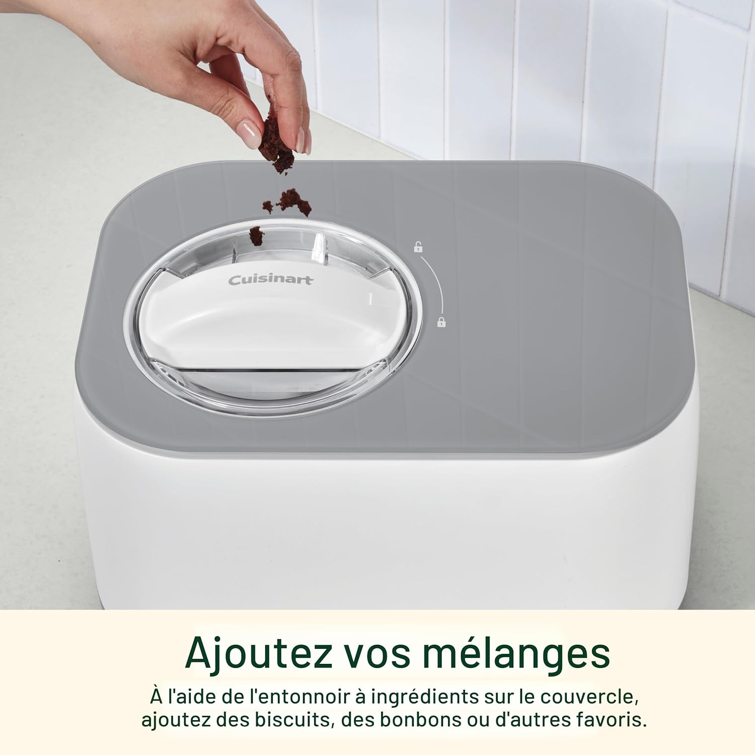 Sorbetière 1 pinte Freeze Ease - Cuisinart - Sorbetière - - La Guilde Culinaire