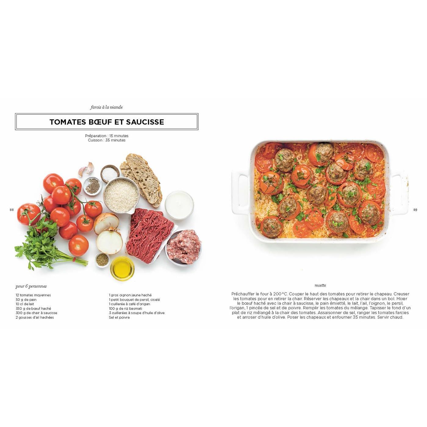 Juste un farci - Marabout - Livre de cuisine - - La Guilde Culinaire