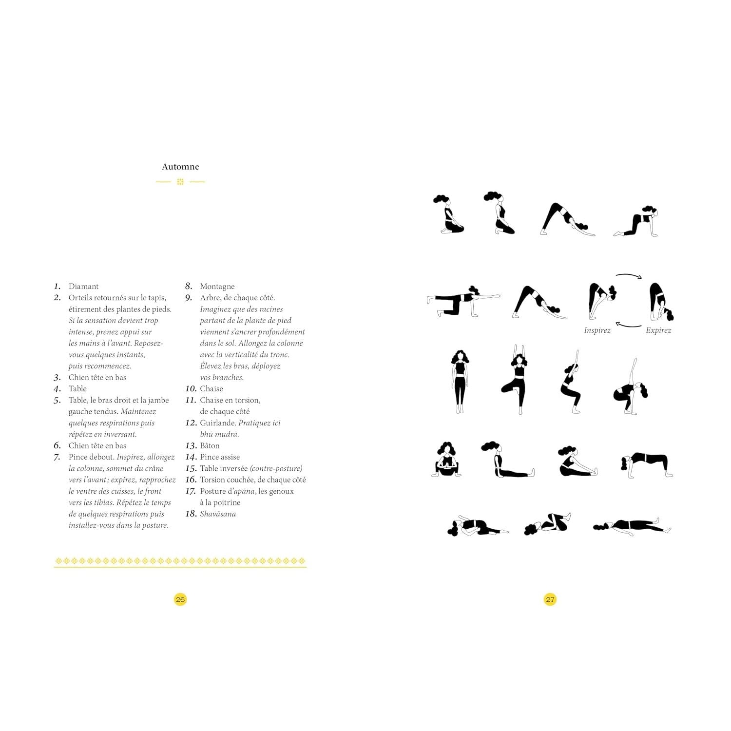 Yoga - Recueil de séances - La Plage Ed. - Livre de bien-être - - La Guilde Culinaire