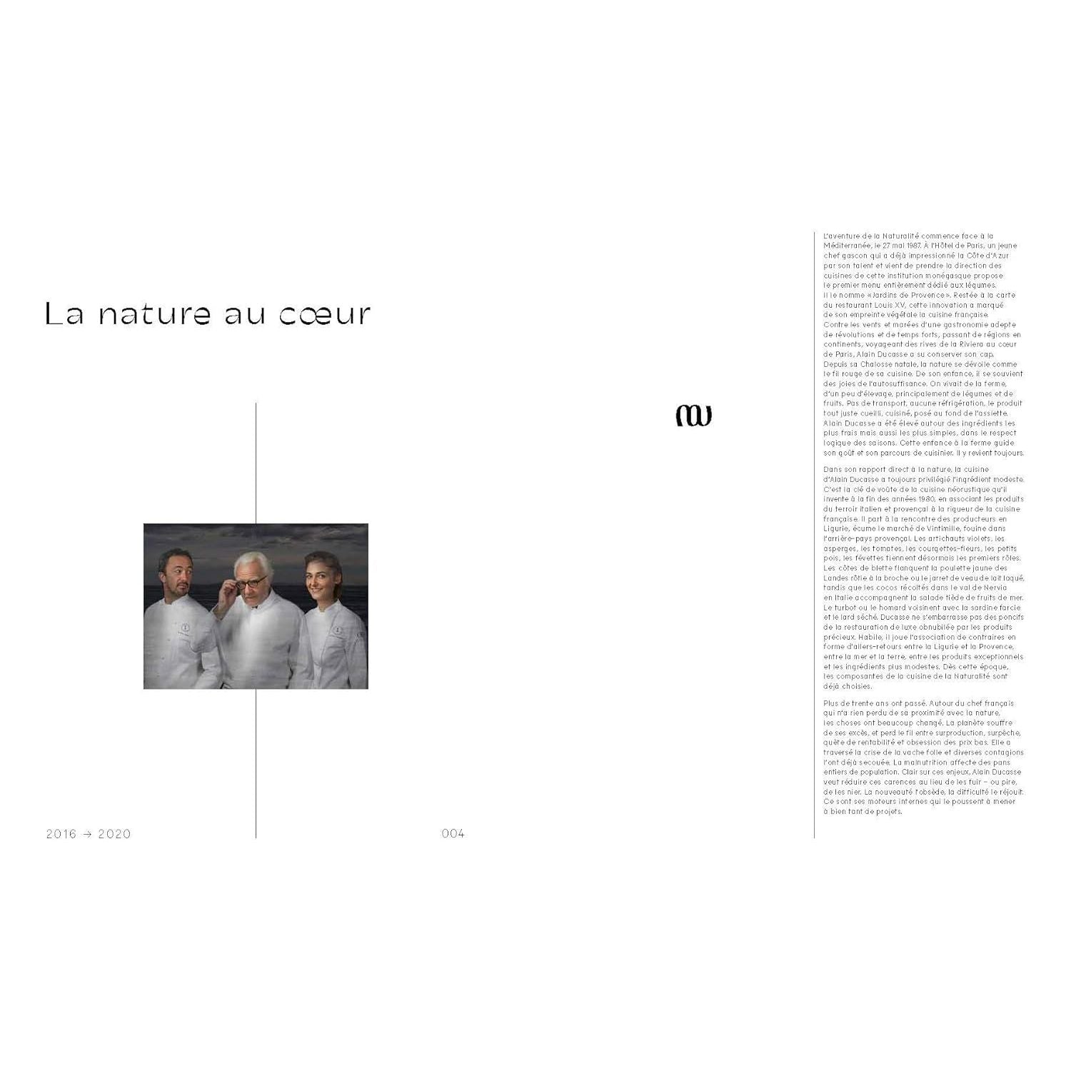 Le Grand livre de la Naturalité d'Alain Ducasse - Alain Ducasse Ed. - Livre de cuisine - - La Guilde Culinaire