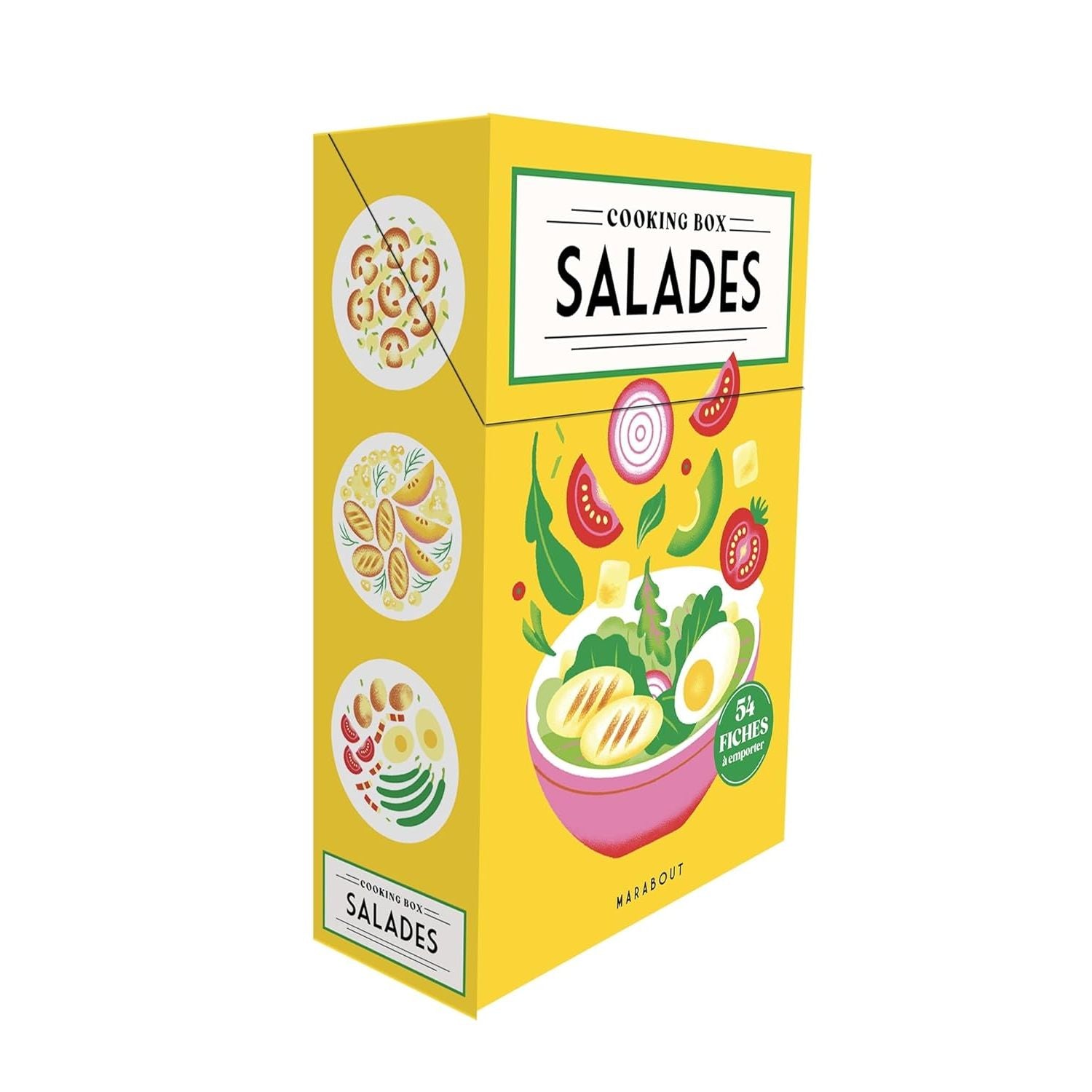 Cooking Box - Salades - Marabout - Livre de cuisine - - La Guilde Culinaire