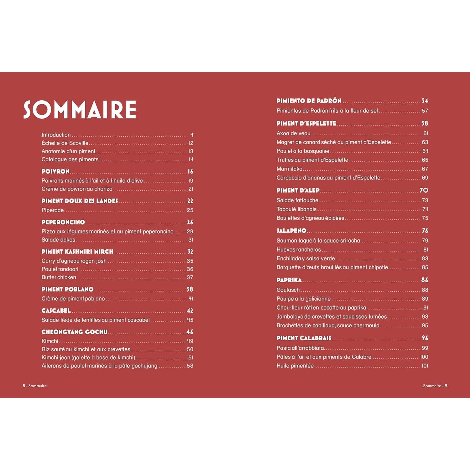 Piments - Hachette Ed. - Livre de cuisine - - La Guilde Culinaire