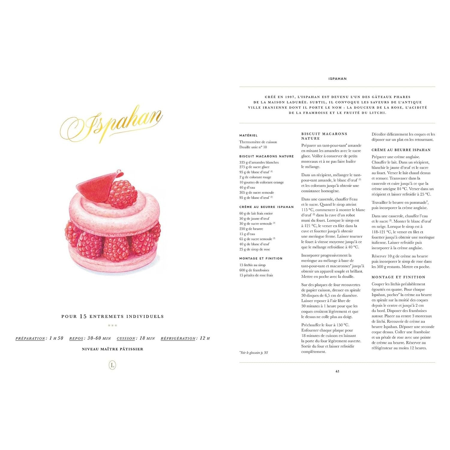 Le petit livre de pâtisserie Ladurée - Chêne - Livre de cuisine - - La Guilde Culinaire