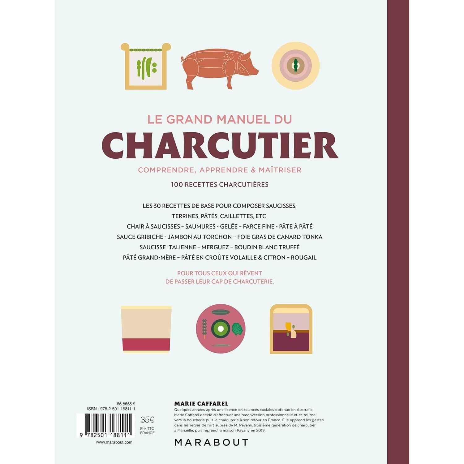 Le grand manuel du charcutier [Nouvelle Édition] - Marabout - Livre de cuisine - - La Guilde Culinaire