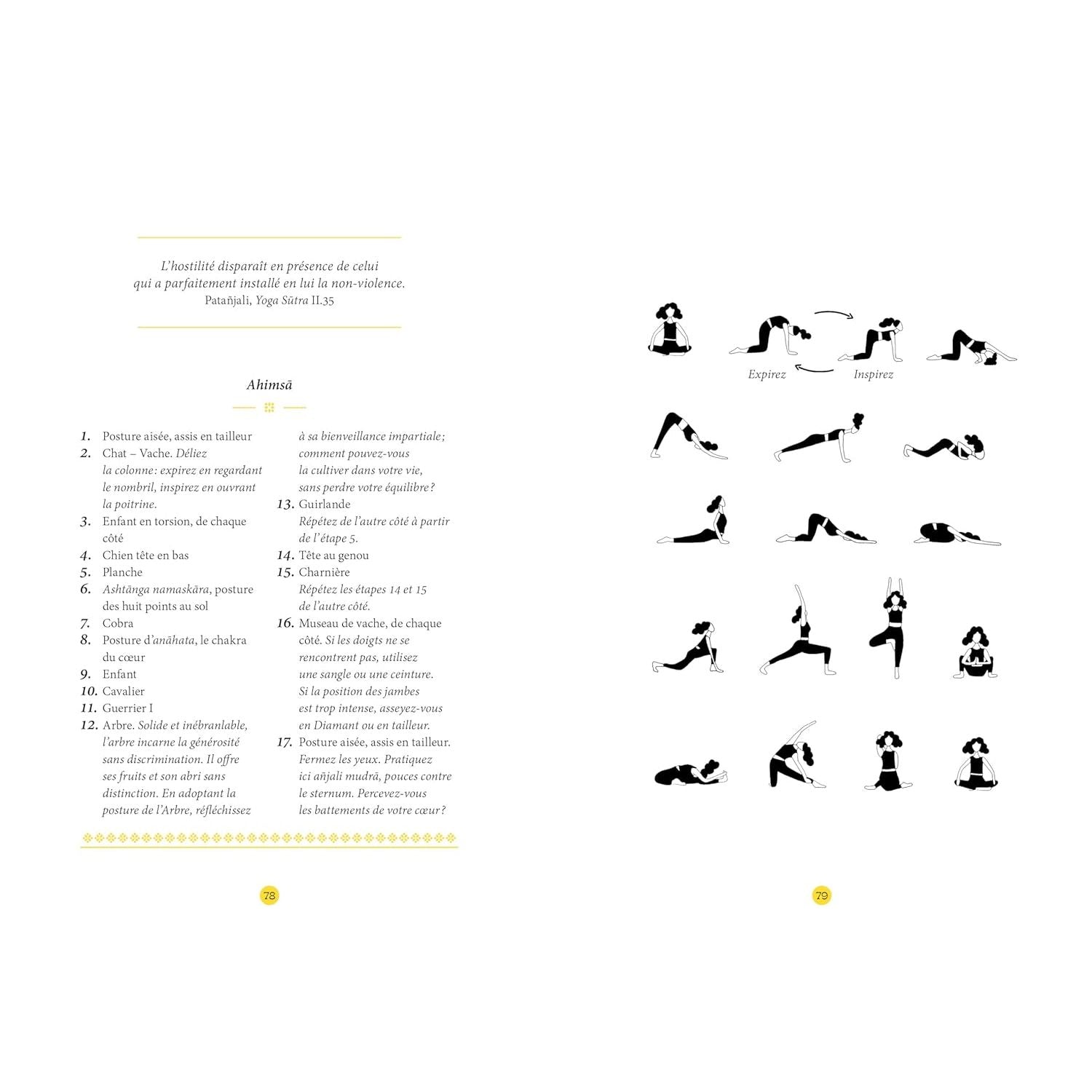 Yoga - Recueil de séances - La Plage Ed. - Livre de bien-être - - La Guilde Culinaire